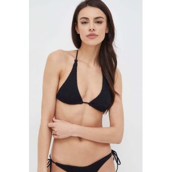 Bond Eye sutien de baie culoarea negru, cupa moale