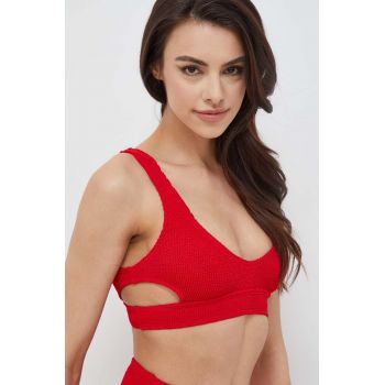 Bond Eye sutien de baie culoarea rosu, cupa moale