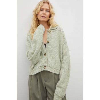 Day Birger et Mikkelsen pulover de lana femei, culoarea verde de firma original