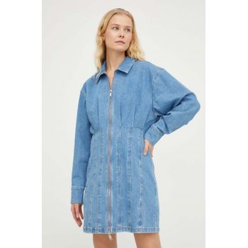 Gestuz rochie din denim mini, oversize 10908708
