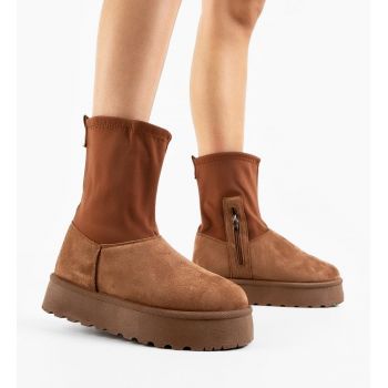 Cizme tip Ug Blazia Camel de firma originale