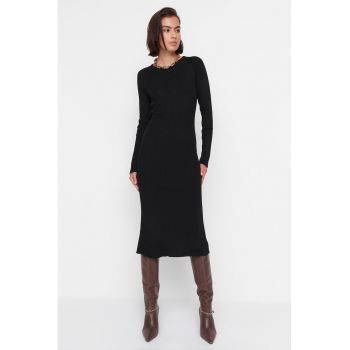 Rochie midi striata