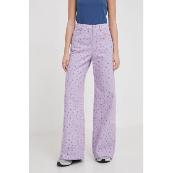 United Colors of Benetton jeansi femei, culoarea violet ieftini