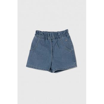 United Colors of Benetton pantaloni scurti din denim pentru copii neted, talie reglabila