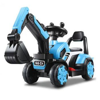 Excavator electric 6V pentru copii Nichiduta Blue de firma originala