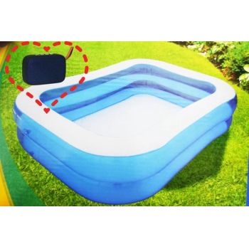 Set piscina de familie 200x100 cm cu 2 inele + boxa portabila Tablepro MG2 de firma originala