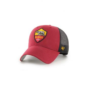 47brand șapcă AS Roma culoarea roșu, cu imprimeu ITFL-BRANS01CTP-TJA ieftina
