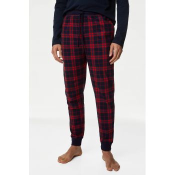 Pantaloni de pijama cu model in carouri