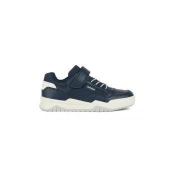 Pantofi sport cu velcro si garnituri din piele ecologica Perth