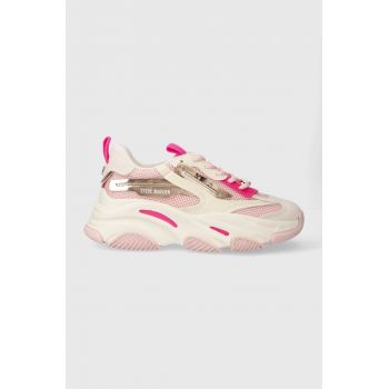 Steve Madden sneakers Possession-E culoarea roz, SM19000033 de firma originali