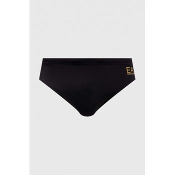 EA7 Emporio Armani costum de baie culoarea negru de firma originali