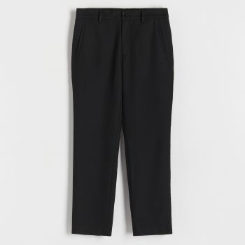 Reserved - Pantaloni chino slim - Negru