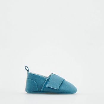 Reserved - Papuci de casă, din bumbac - Albastru