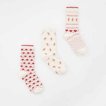 Reserved - Ladies` socks - Ivory
