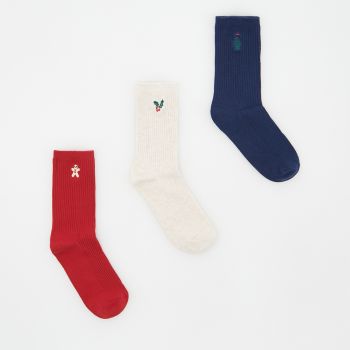 Reserved - Ladies` socks - Roșu