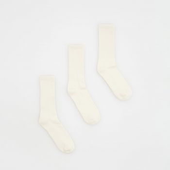Reserved - Set de 3 perechi de șosete - Ivory