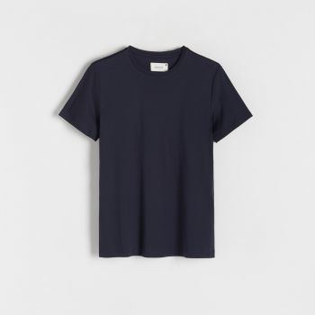 Reserved - Tricou slim fit - Bleumarin