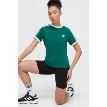 adidas Originals tricou femei, culoarea verde IR8110 la reducere