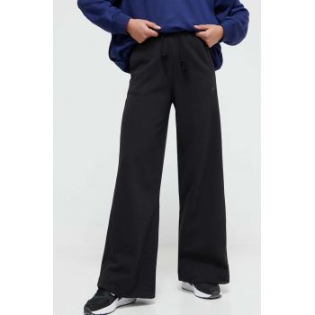 adidas pantaloni de trening culoarea negru, uni IW1289 de firma original
