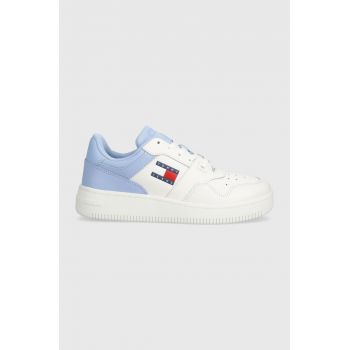 Tommy Jeans sneakers din piele TJW RETRO BASKET ESS EN0EN02505