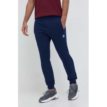 adidas Originals pantaloni de trening culoarea bleumarin, uni IR7804 de firma originali
