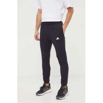 adidas Performance pantaloni de antrenament culoarea negru, uni IT4310