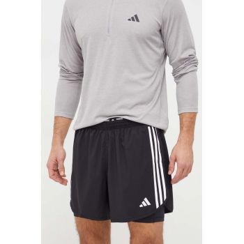 adidas Performance pantaloni scurți de alergare Own The Run culoarea negru IQ3808 ieftini