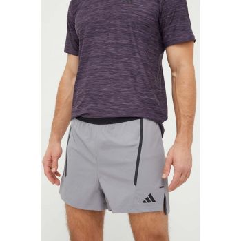 adidas Performance pantaloni scurți de antrenament Designed for Training culoarea gri IT7519