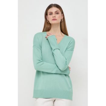 BOSS Orange pulover femei, culoarea verde 50507163 de firma original