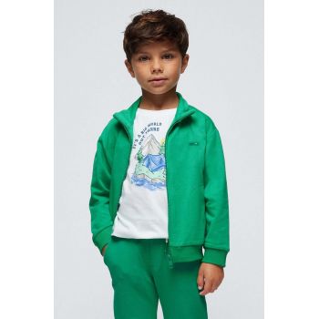 Mayoral bluza copii culoarea verde, neted