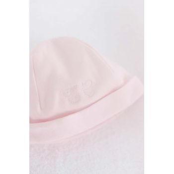 Tartine et Chocolat șapcă din bumbac pentru bebeluși culoarea roz, bumbac, din tesatura neteda de firma originala