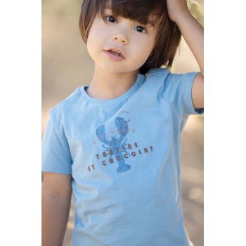 Tartine et Chocolat tricou bebe cu imprimeu