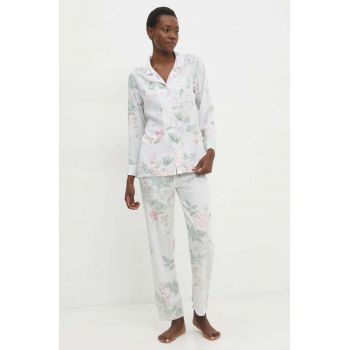 Answear Lab pijama femei, culoarea roz de firma originale