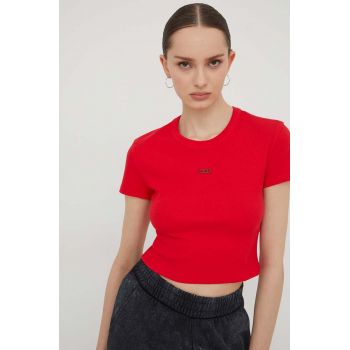 HUGO tricou femei, culoarea roșu 50508636 de firma original