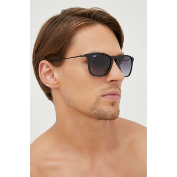 Ray-Ban ochelari de soare barbati, culoarea negru