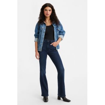 Blugi bootcut cu talie inalta 725