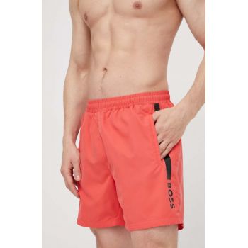 BOSS pantaloni scurți de baie culoarea roșu 50508798 de firma original