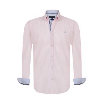 Camasa regular fit cu logo discret