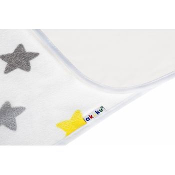 Paturica impermeabila pentru schimbat scutece Akuku 50x70cm Stars de firma originala