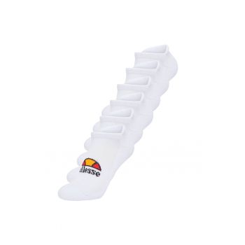 Set de sosete unisex pana la glezna cu imprimeu logo - 6 perechi