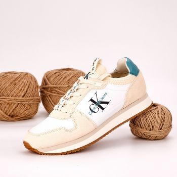 Adidasi Calvin Klein Jeans Bej Adidasi Calvin Klein Jeans Bej