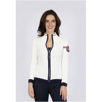 Cardigan cu model torsade