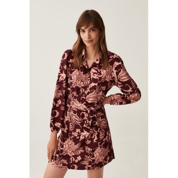 Rochie mini cu model floral