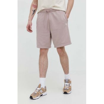 Abercrombie & Fitch pantaloni scurti barbati, culoarea roz ieftini