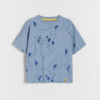 Reserved - Boys` t-shirt - Albastru