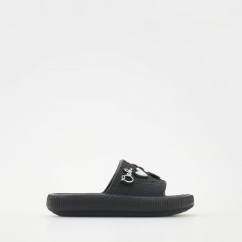 Reserved - Ladies` strappy sandals - Negru