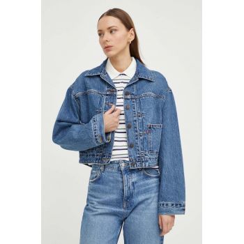 Levi's geacă din denim femei, de tranziție