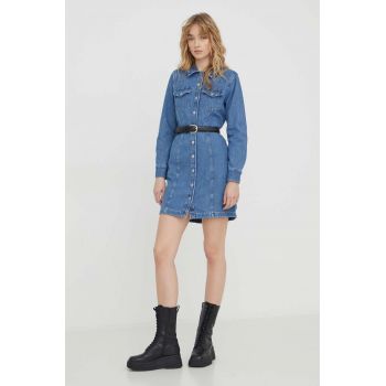 Levi's rochie jeans mini, drept