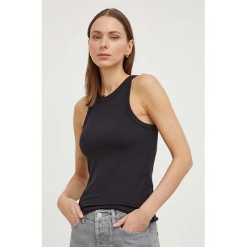 Levi's top femei, culoarea negru