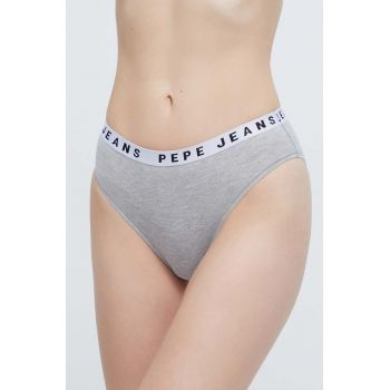 Pepe Jeans chiloti culoarea gri la reducere